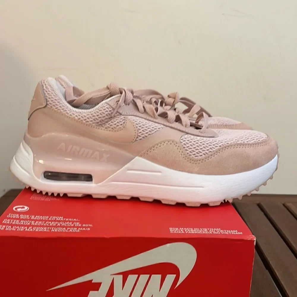 Nike Air Max SYSTEM Barely Rose Pink Oxford Women Size 8(DM9538-600)